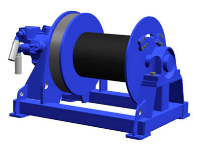 Пневматическая лебедка JQH-5A×48